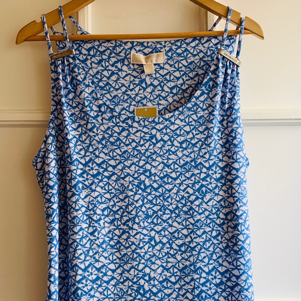 Michael Kors Blue Sleeveless Tank Top           18